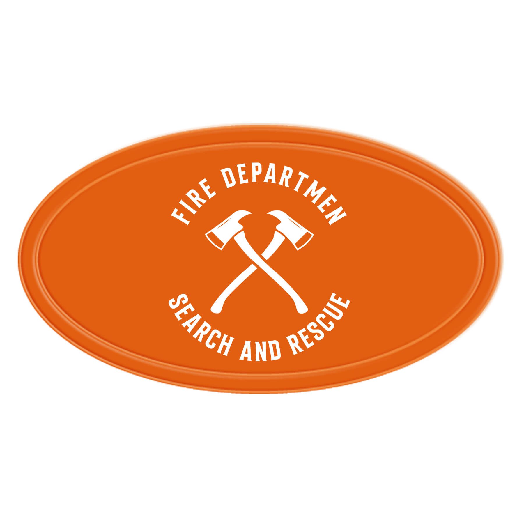 Reflective Oval Shape Sticker 20
