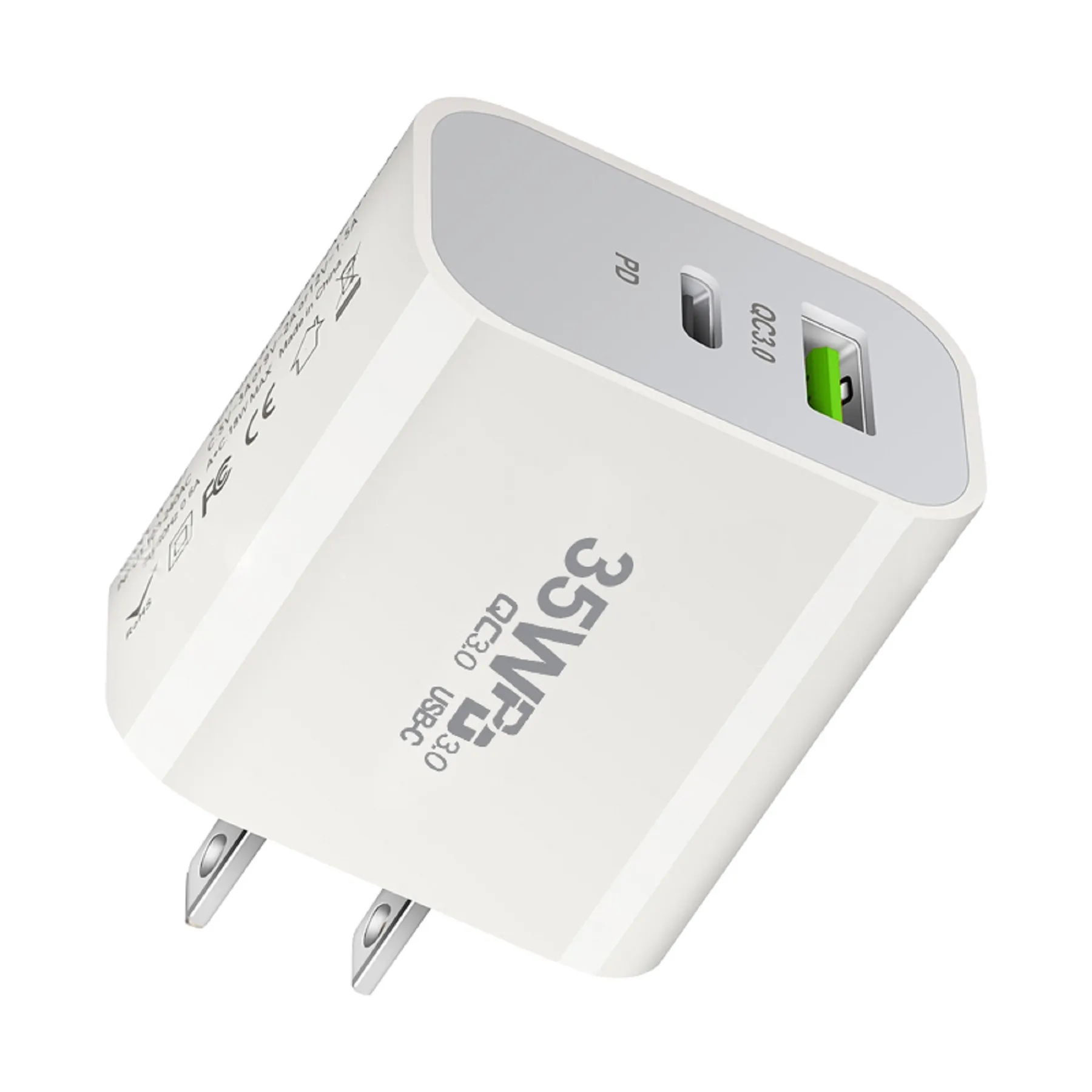 35W Multi-Port Usb Charger with USB-C Plug 2