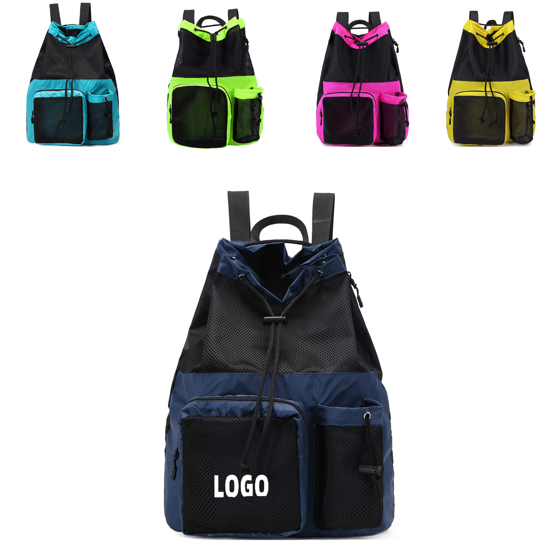 Drawstring Athletic Backpack 2