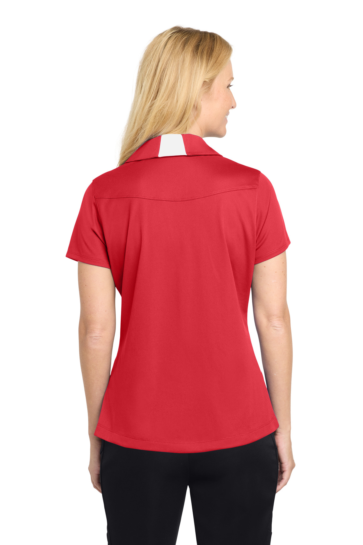 Sport-Tek Women's Side Blocked Micropique Sport-Wick Polo. LST655 43