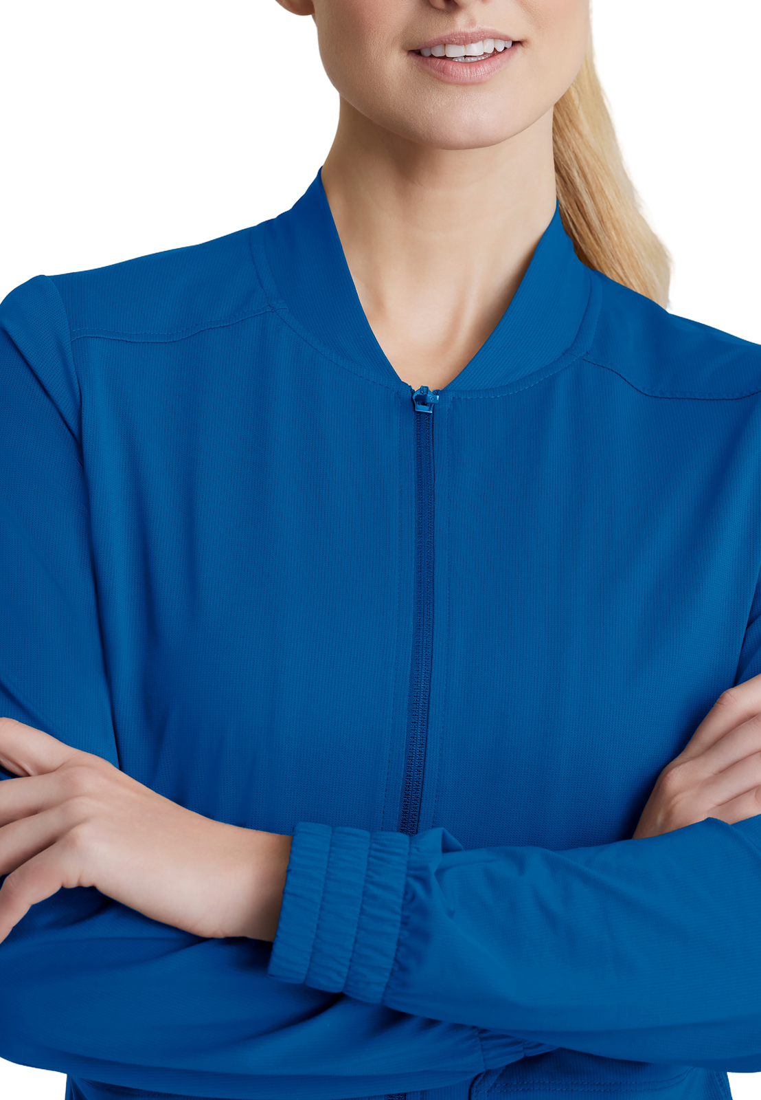 Skechers Slip-Ins - Women's Three-Pocket Zip-Up Contour Warm-Up Scrub Jacket 22