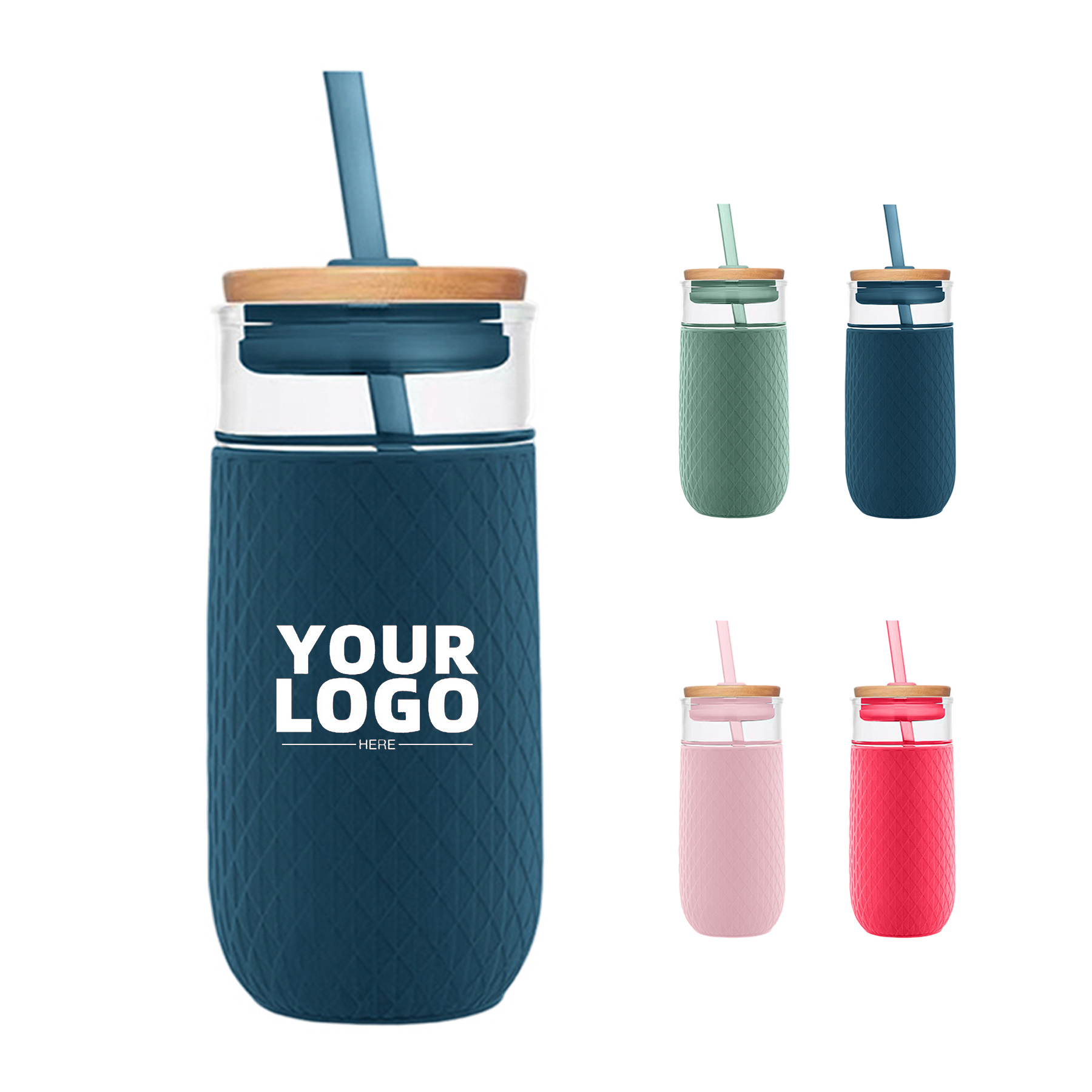 12 OZ Glass Drinking Tumbler 2