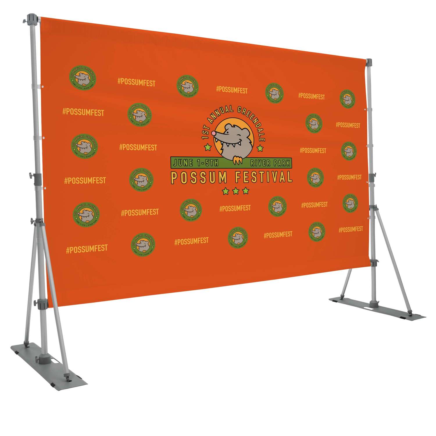 Headliner Banner Display Kit (18 oz. Vinyl, Single-Sided) 11