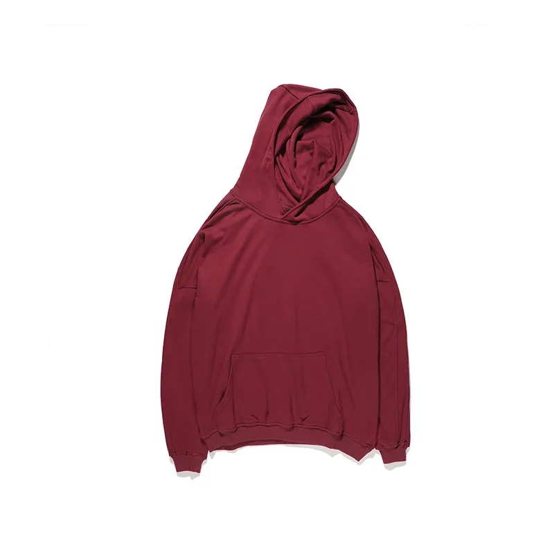 Original Design Red Pullover Hoodie Tracksuit for Men 5