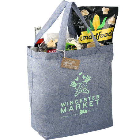Recycled 5oz Cotton Twill Grocery Tote 85