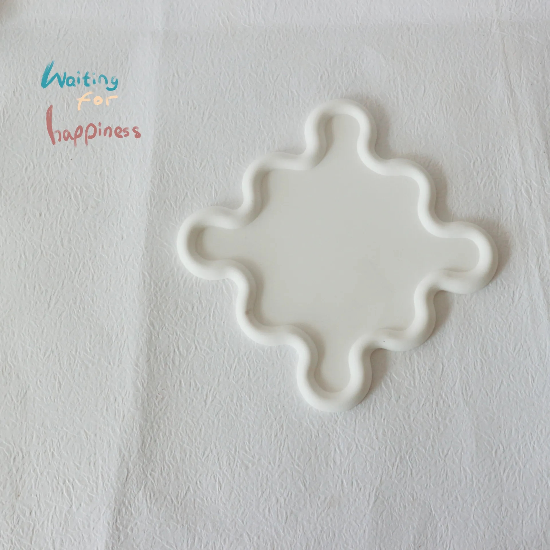PVC Shaped Soft Rubber Anti Slip Coaster 14