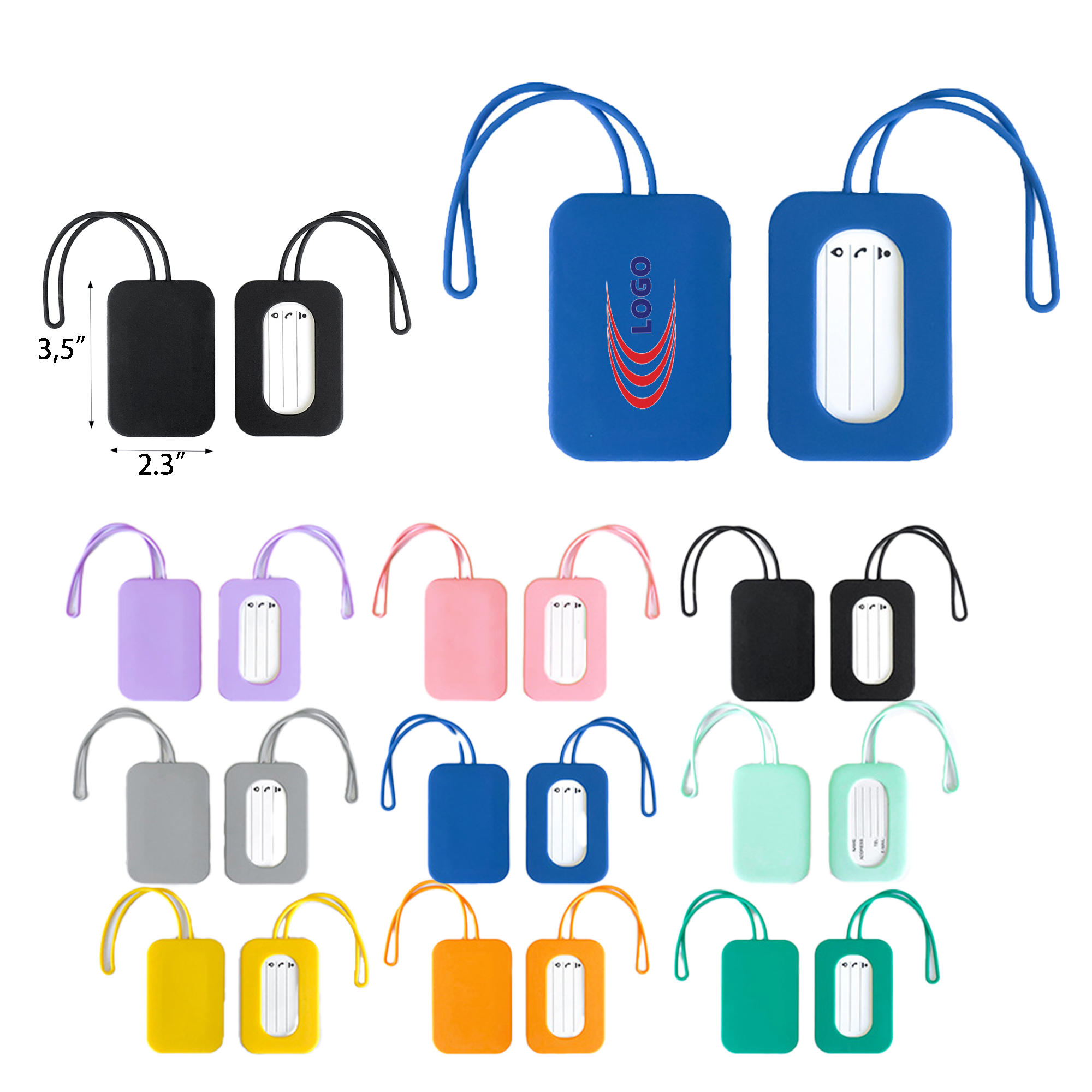Multi-Purpose Silicone Identification Plate 2