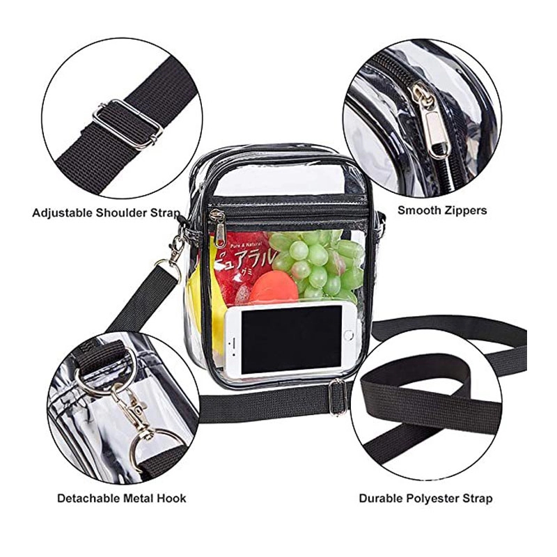 Clear Crossbody Purse Bag 2