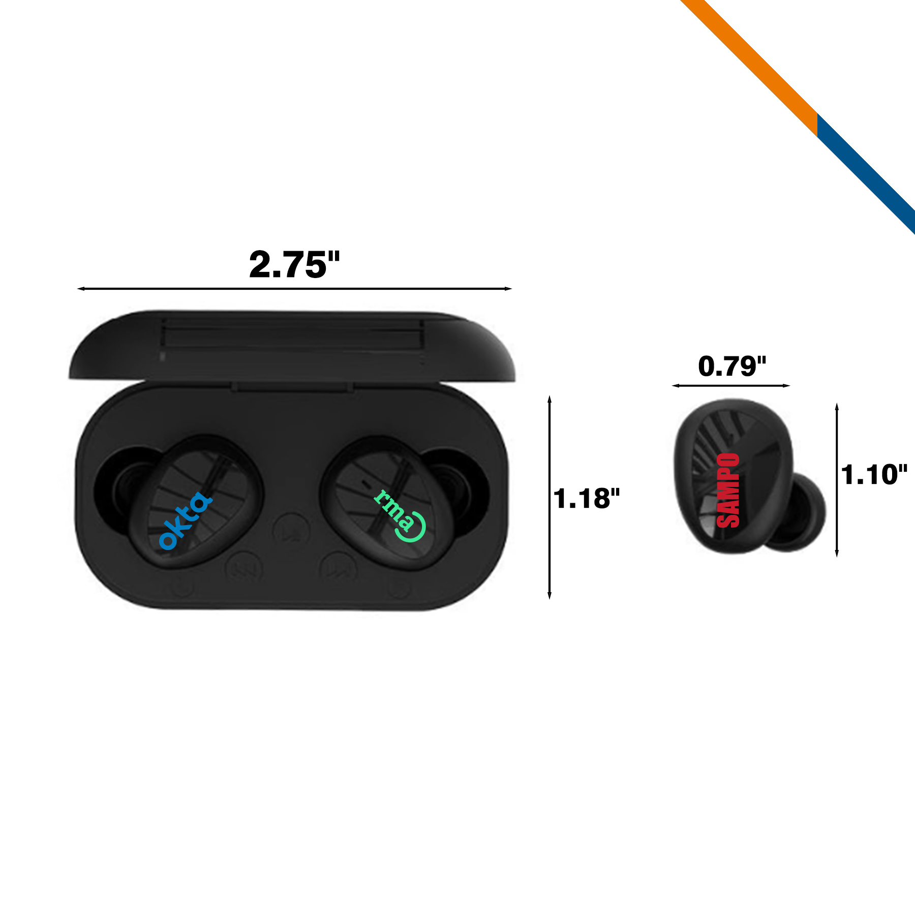 Hoppo 2in1 Bluetooth Earbuds 1