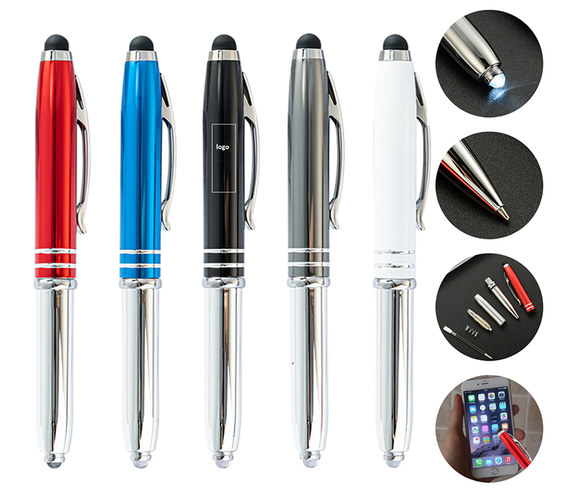 3-in-1 Stylus Pen with LED Light 2