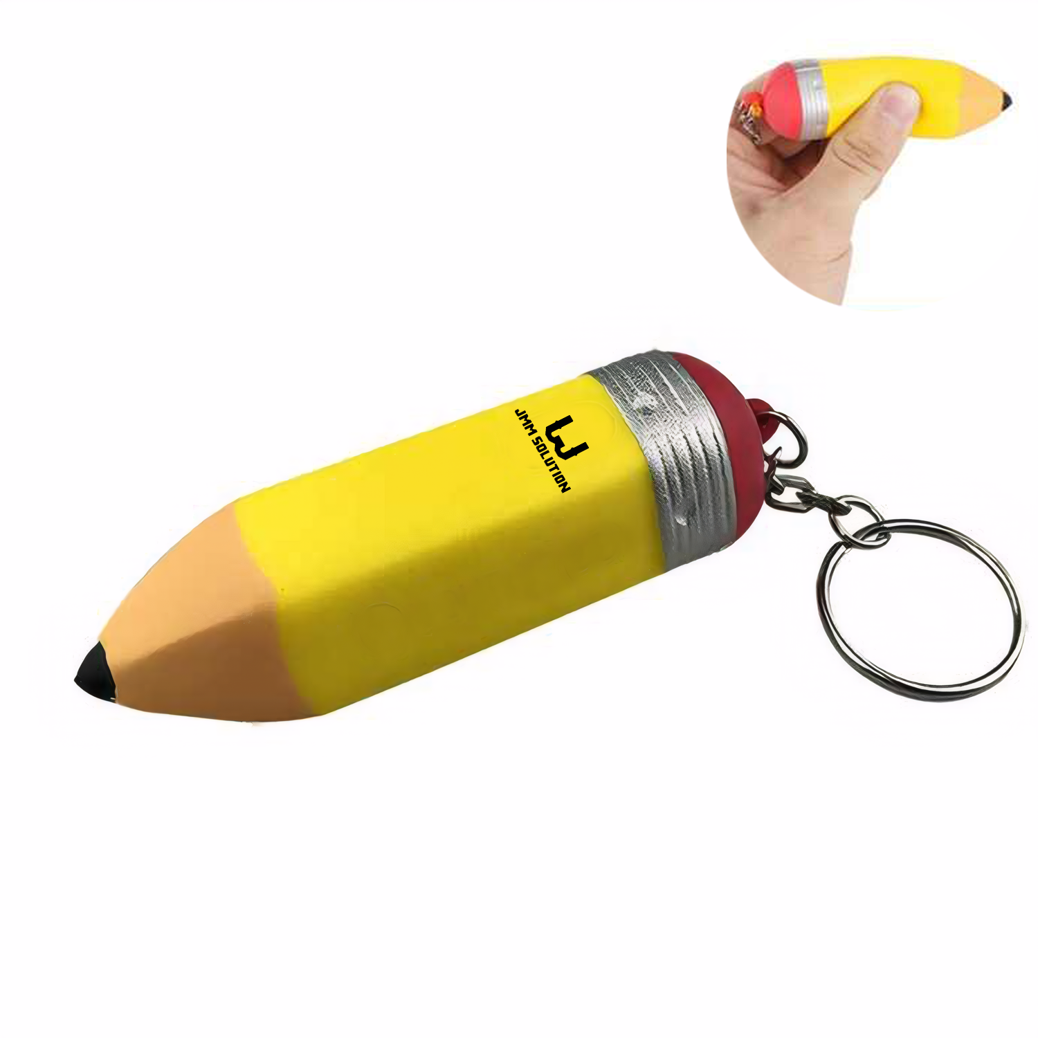 PU Foam Pencil Stress Reliever Keychain Toys 2