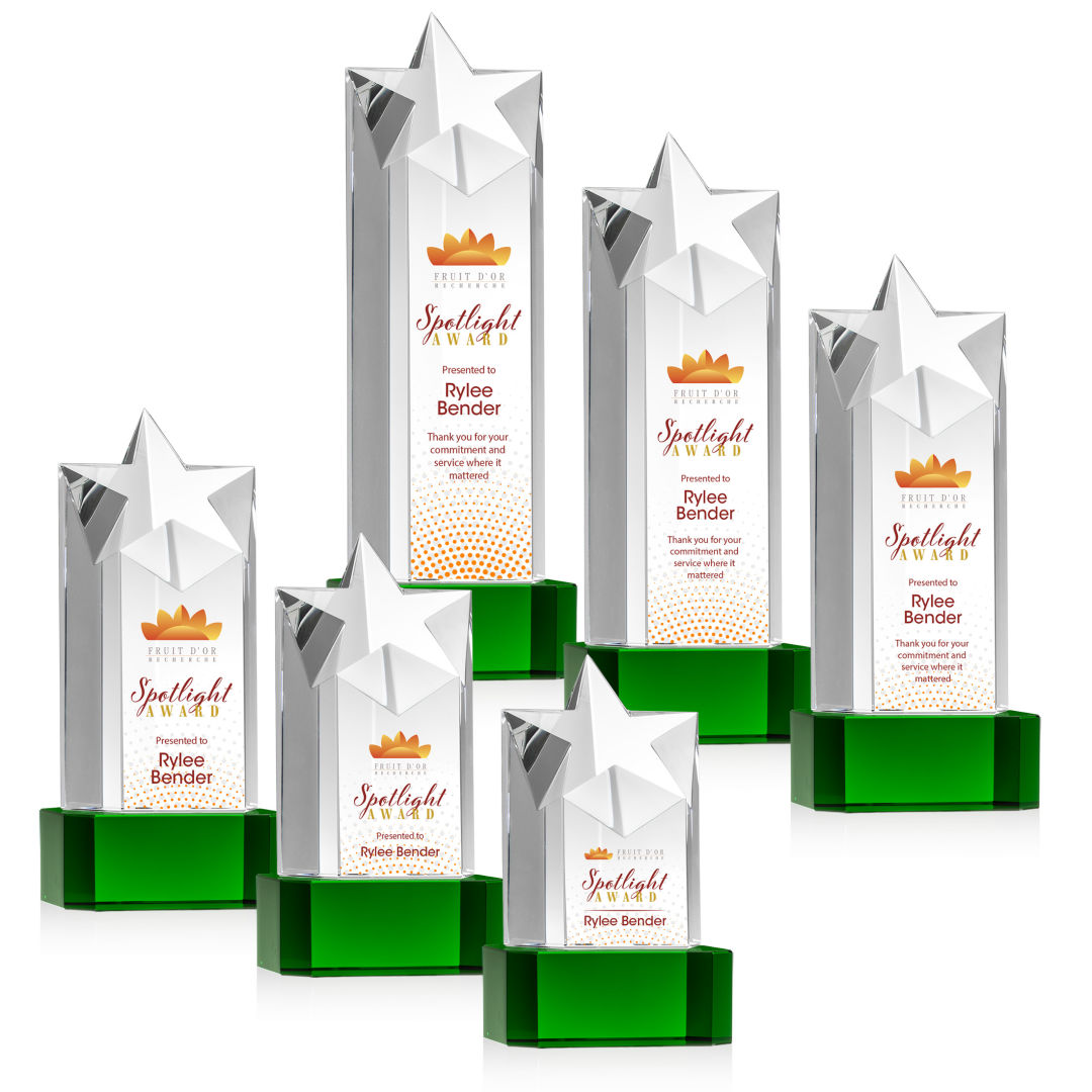 Berkeley VividPrint™ Award on Padova Base - Green