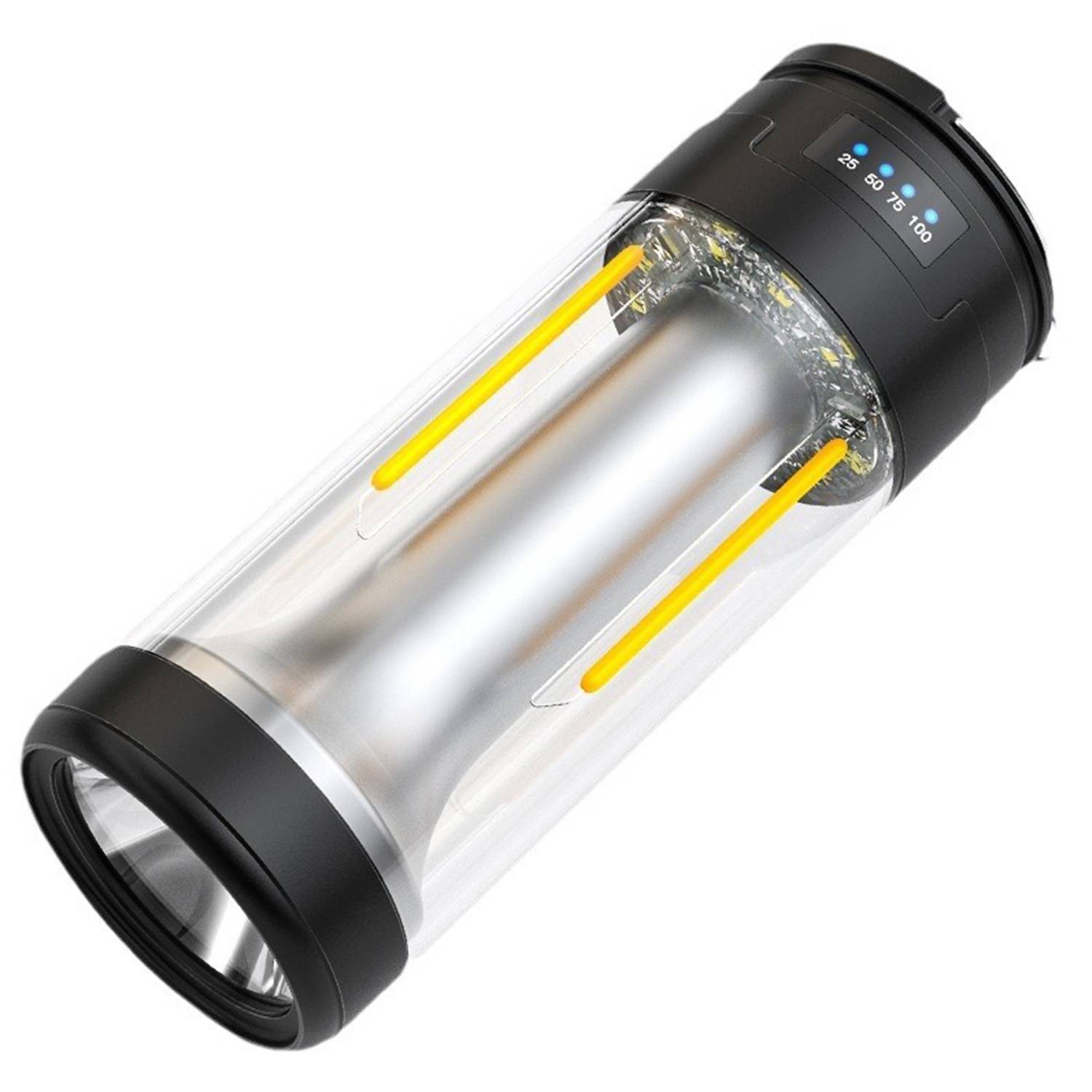 2000mAh Portable Rechargeable Magnetic Flashlight 2