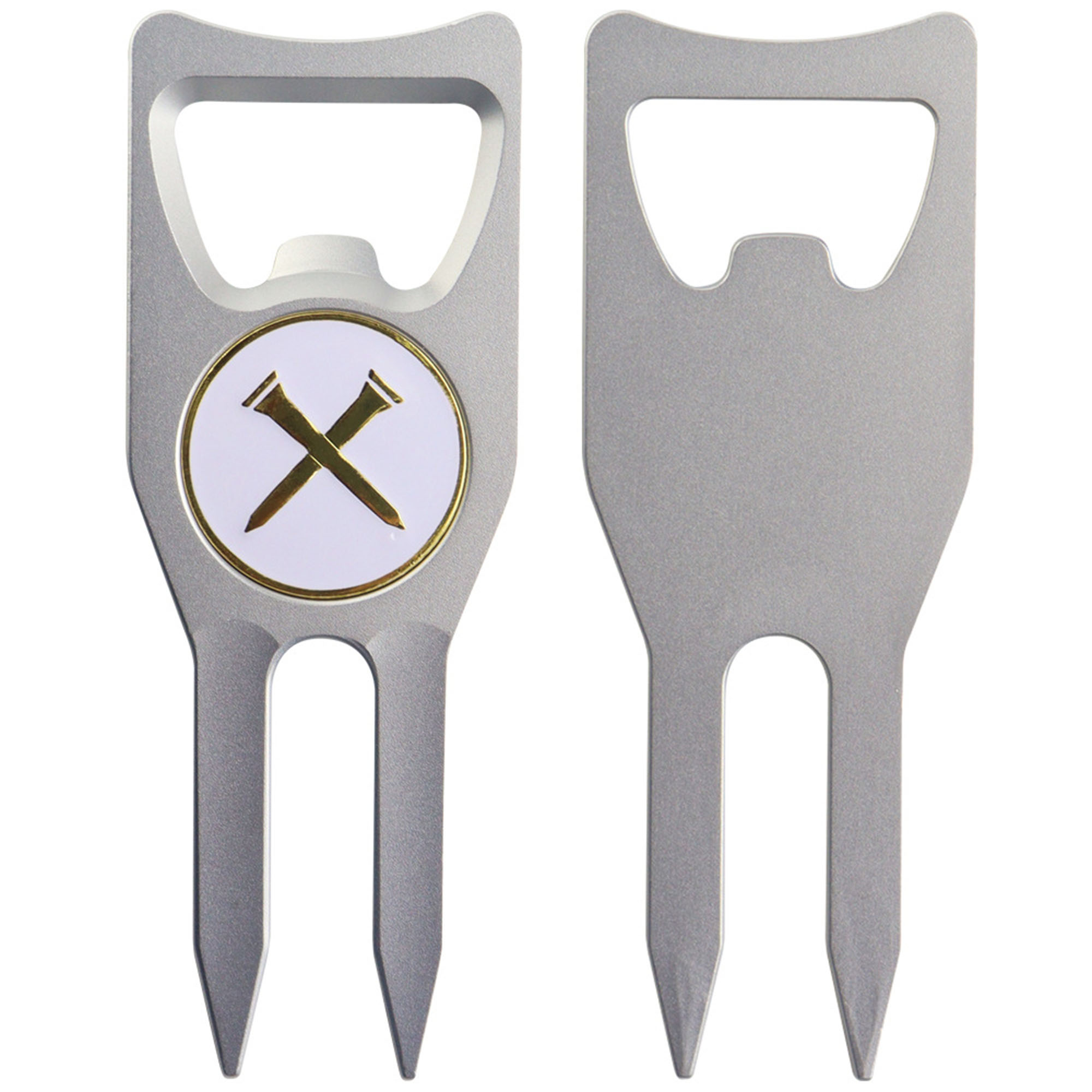 Aluminium Alloy Golf Divot Tool with Bottle Opener 5
