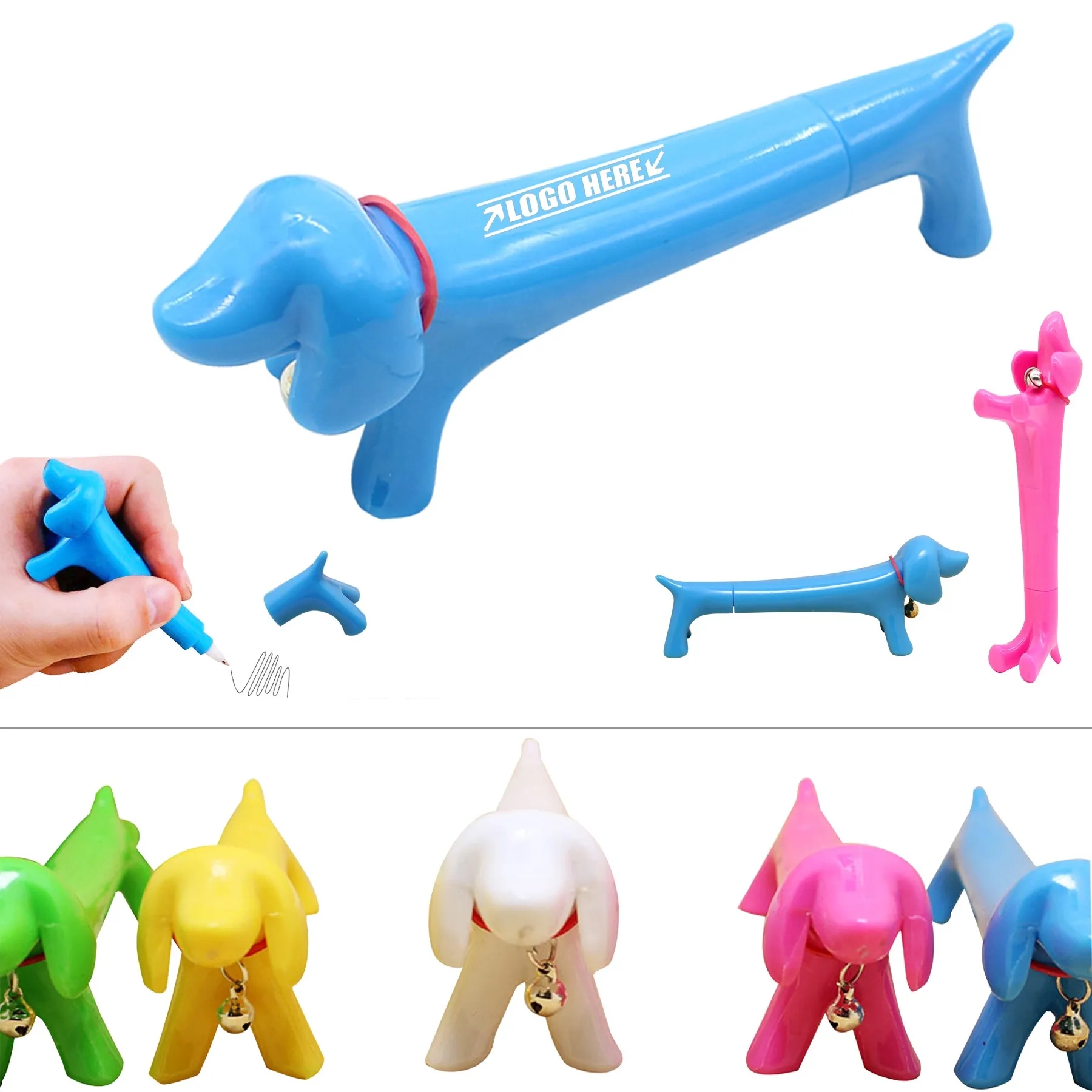 Plastic Pet Ballpoint Pen Dog & Cat 4