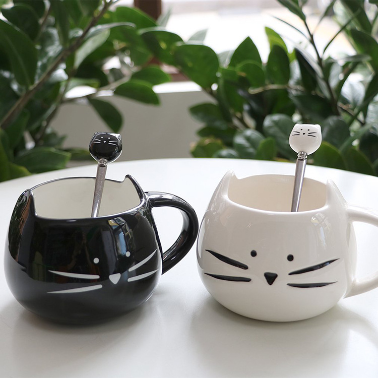 Ceramic Cat Coffee Mug 2