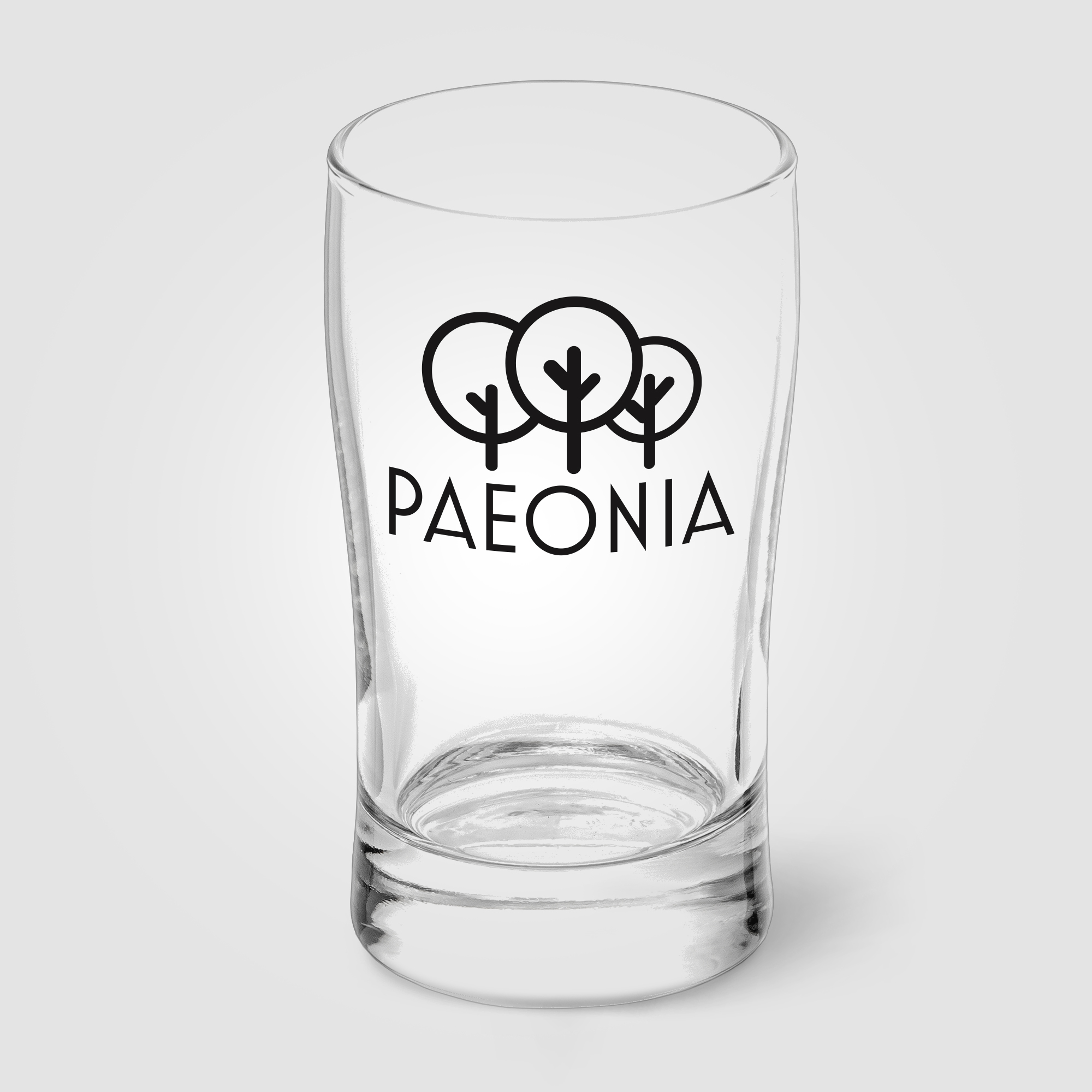 Brewster Beer Glass - 5 oz., custom glassware with logo imprint 9