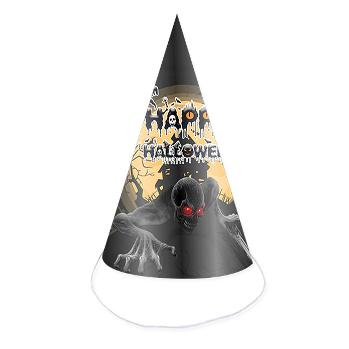 Custom Halloween Paper Party Hat 14