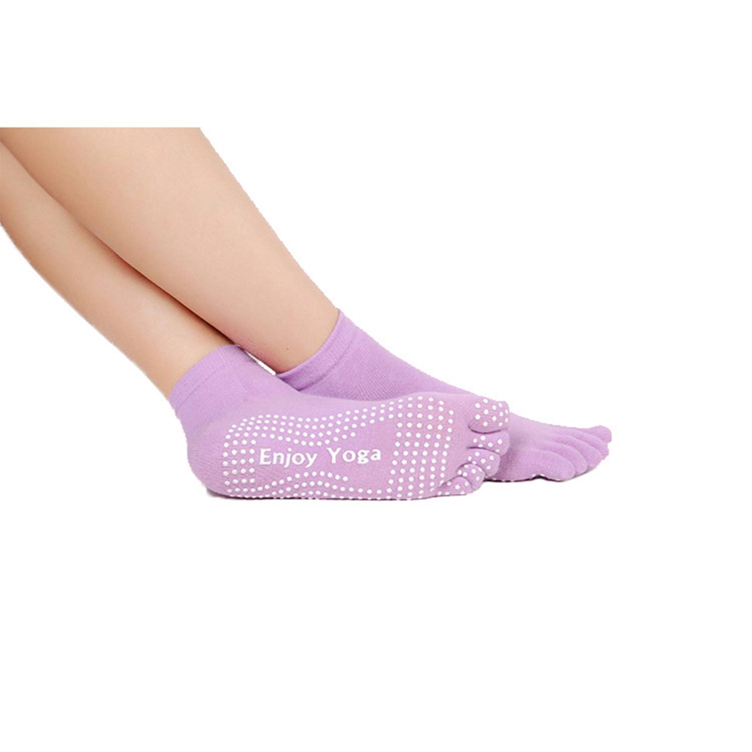 Women's Fitness Yoga Socks Non-Slip Sweat Absorbent 13