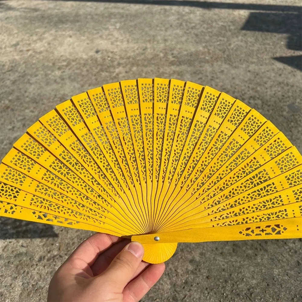 Wooden Folding Hand Fan 14