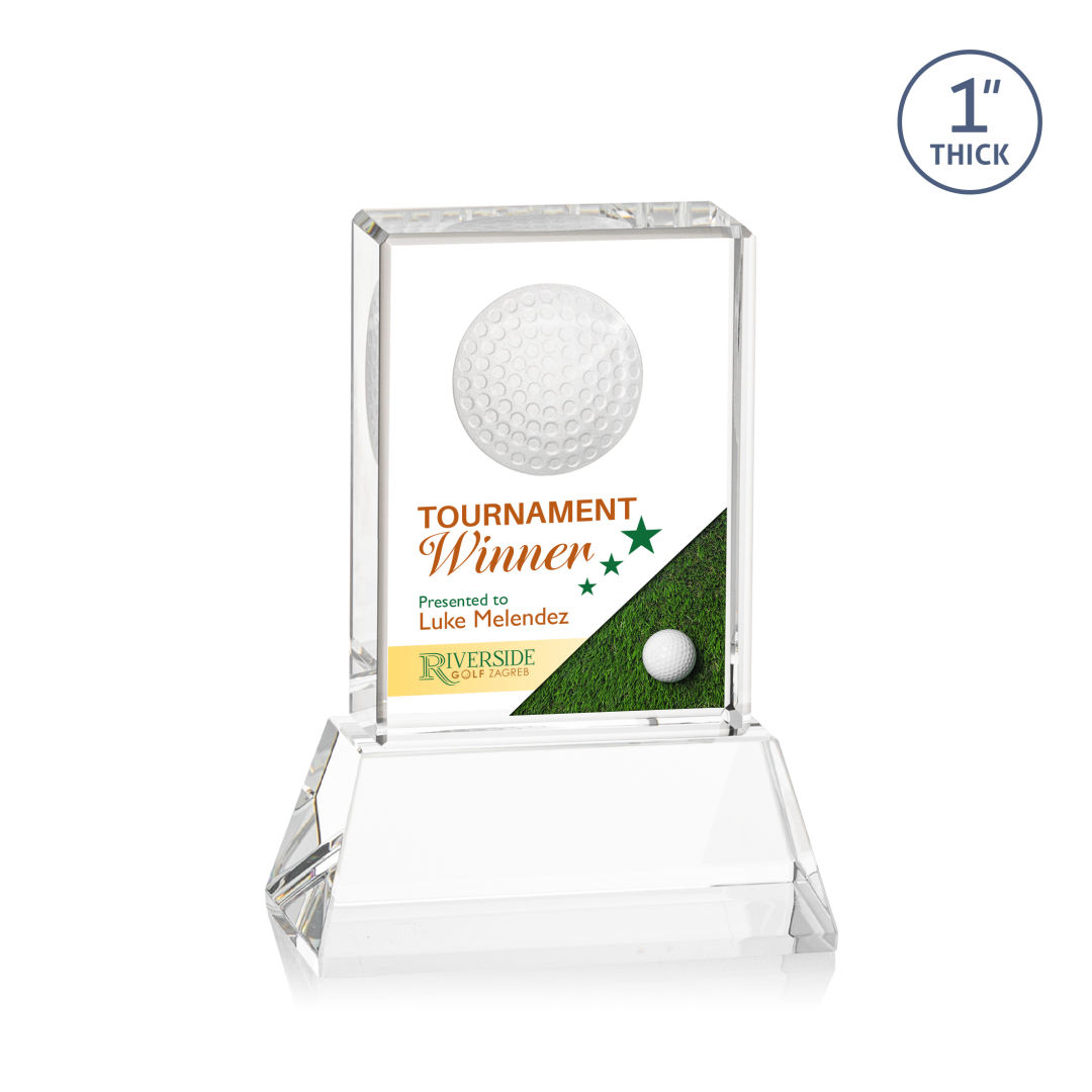 Pennington Golf VividPrint™ Award on Base - Clear 3