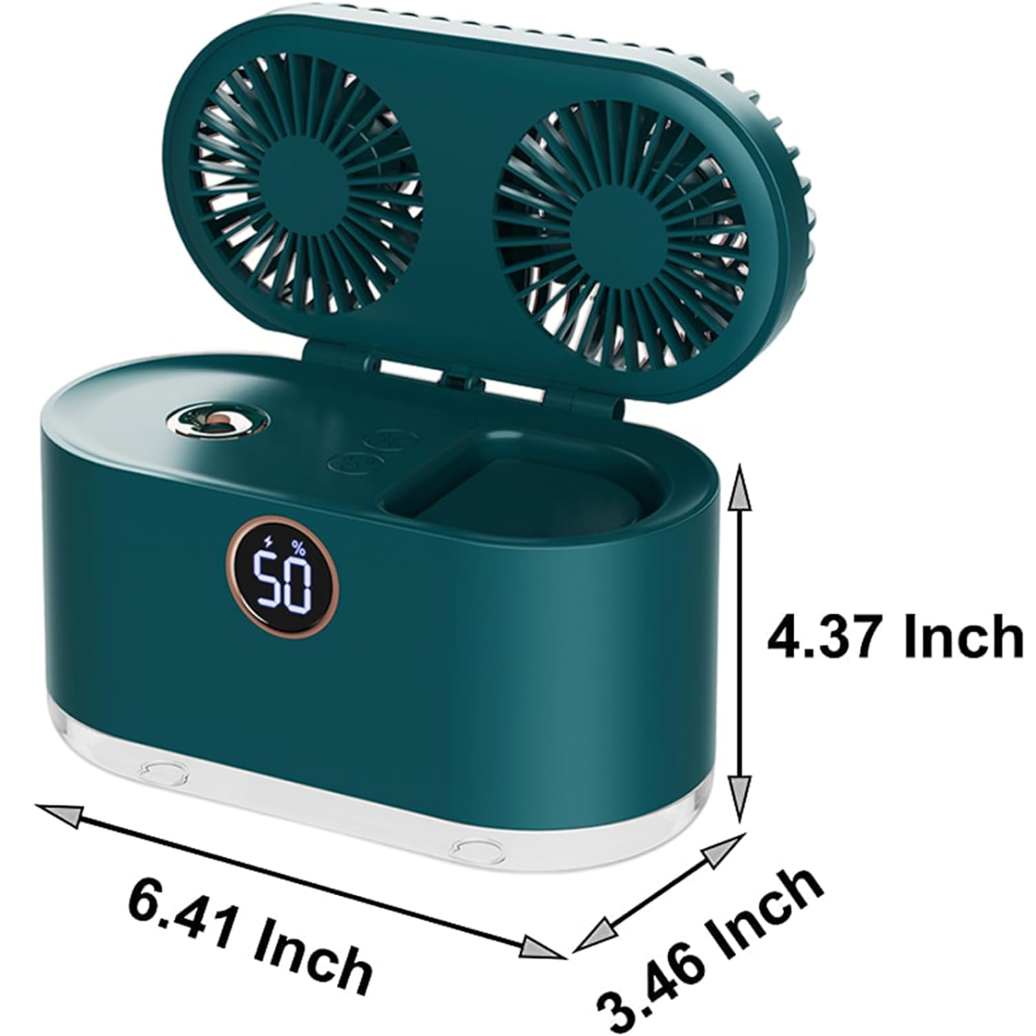 Mini Cooler Fan 2 in 1 Spray Air 2