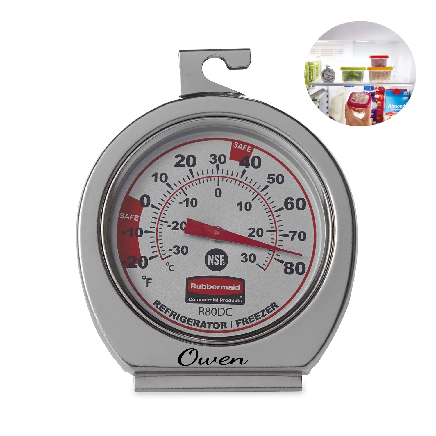 Stainless Steel Kitchen Oven Thermometer 2