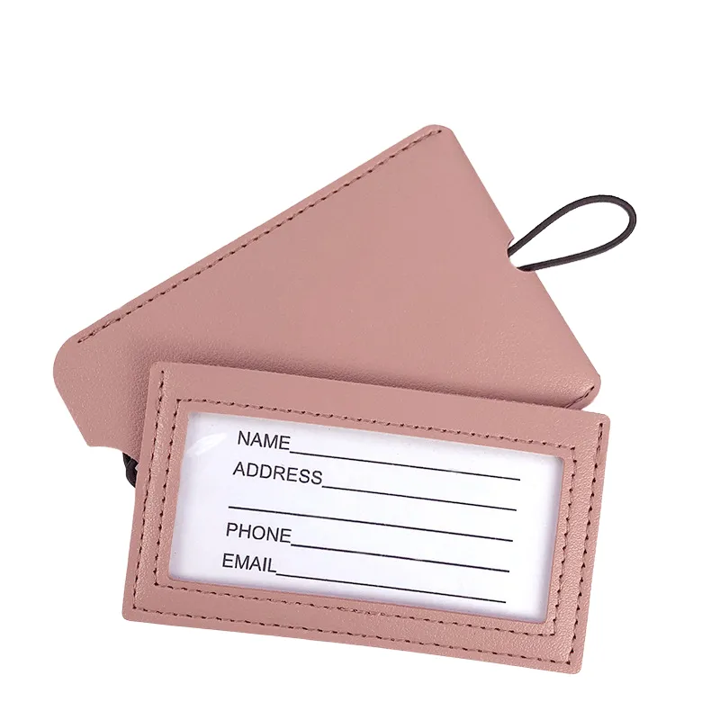 PU Leather Luggage Tag 4