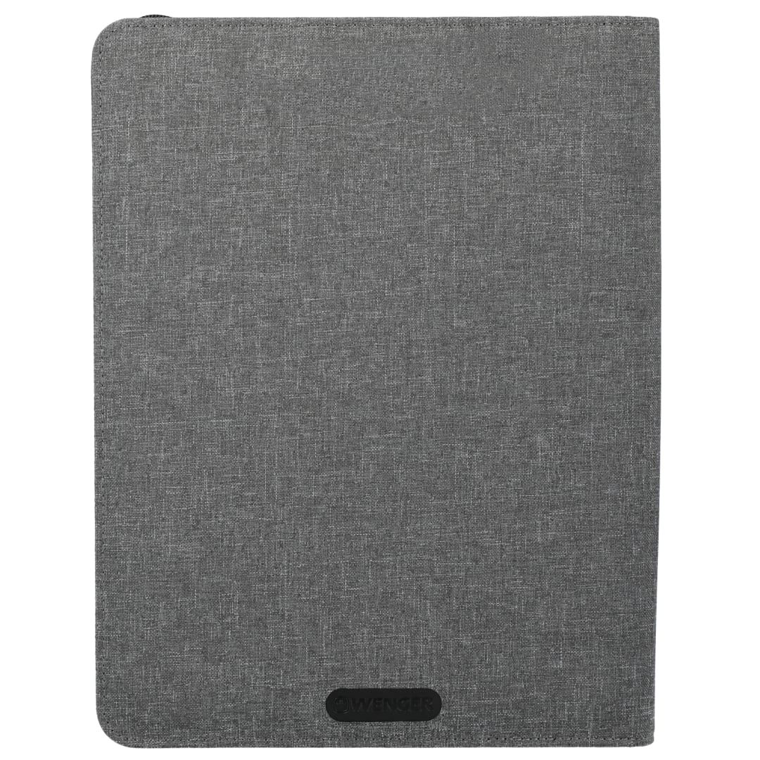 Wenger RPET Zippered Padfolio 22