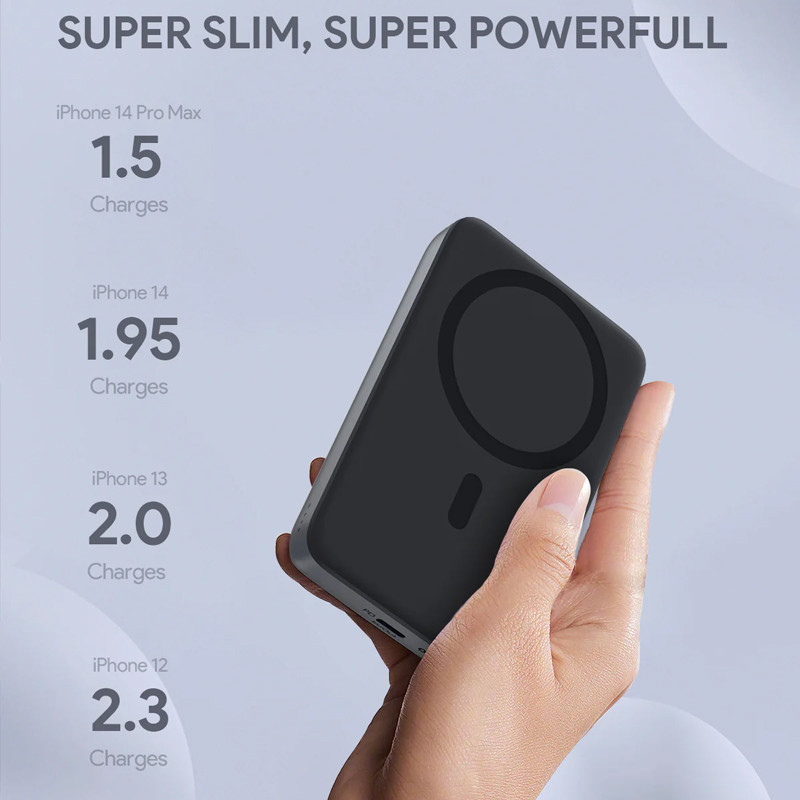 Aukey 10,000 mAh 30W MagSafe Power Bank 18