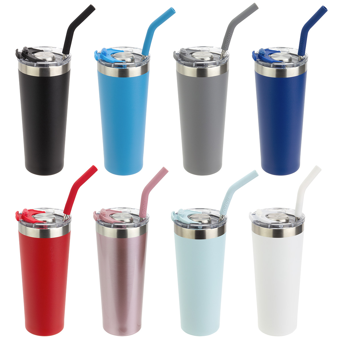 NAYAD® Trouper 22 oz Stainless Double-wall Vacuum Insulated Tumbler with Straw 47