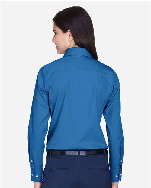 Women's Crown Collection® Oxford Woven Dress Shirt - D630W 19