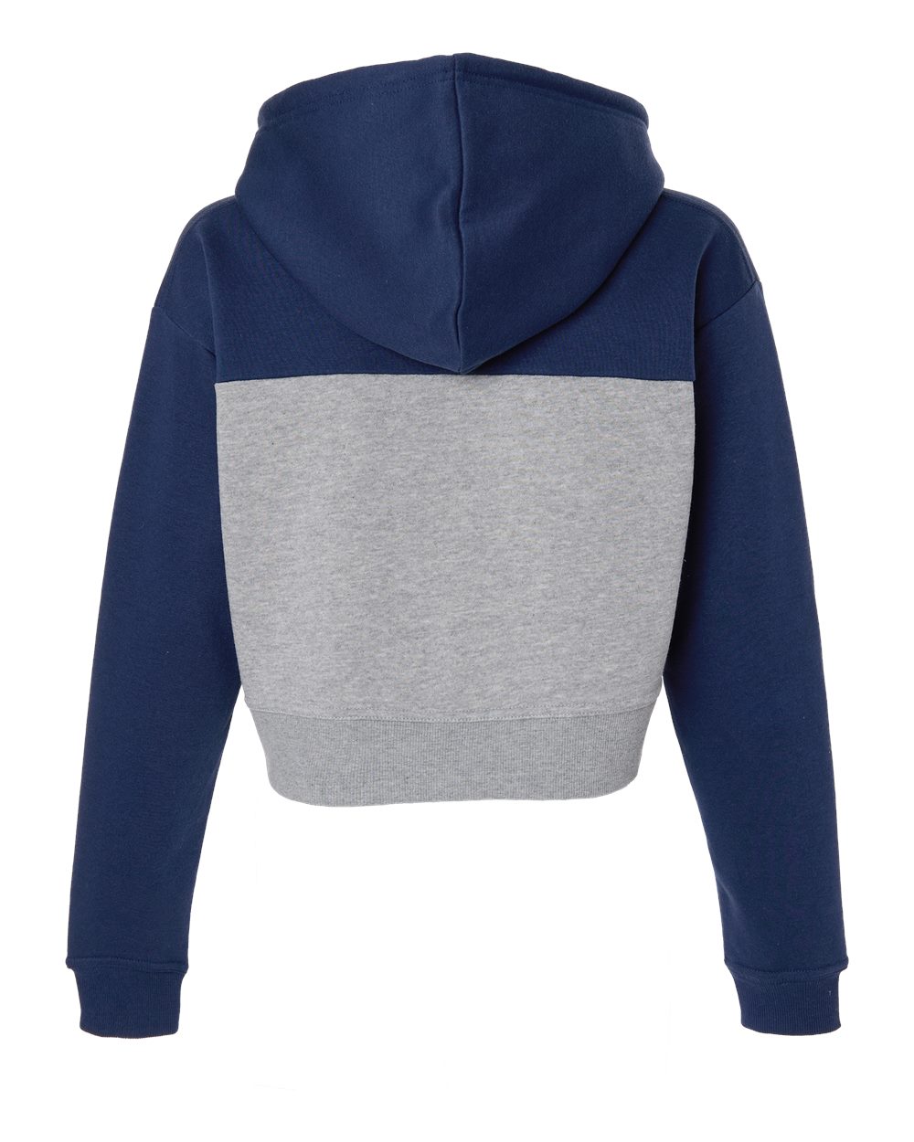 Women's Cropped Fleece Hooded Sweatshirt - BW5404 15