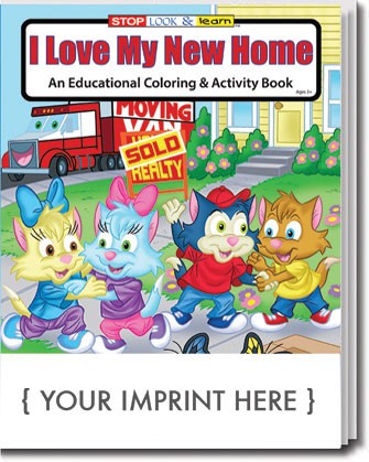 COLORING BOOK - I Love My New Home Coloring & Activity Book 2