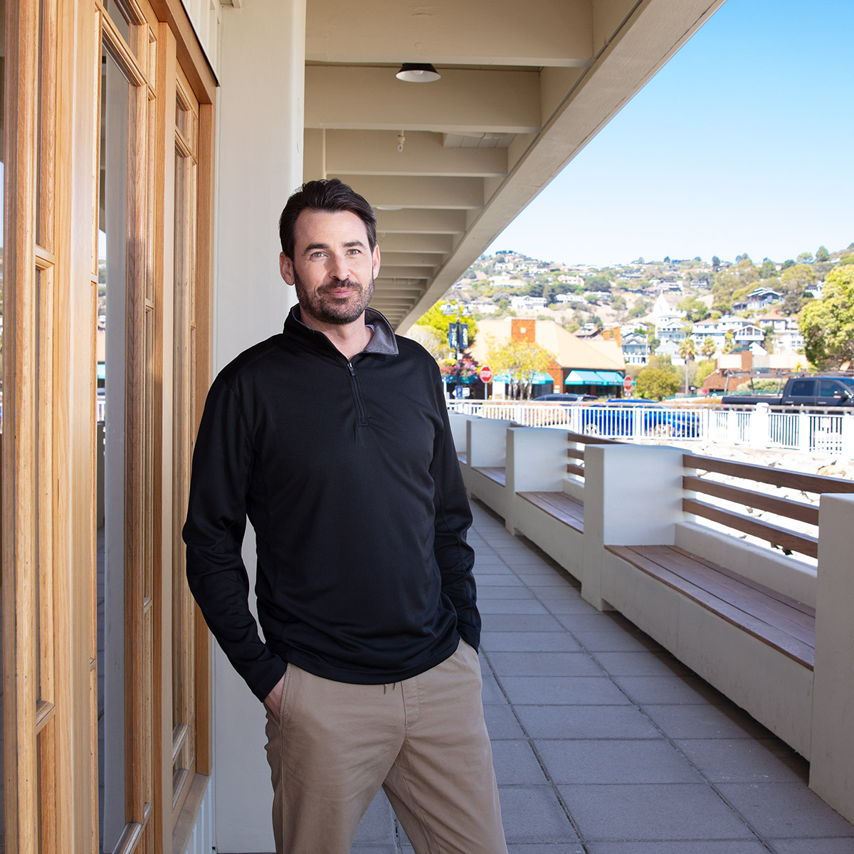 Men's Cerrado Quarter Zip Wicking Shirt 5