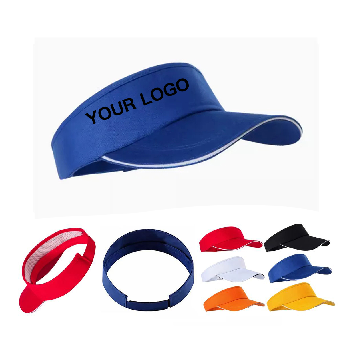 Moisture Wicking Outdoor Visor for Running or Golf 2