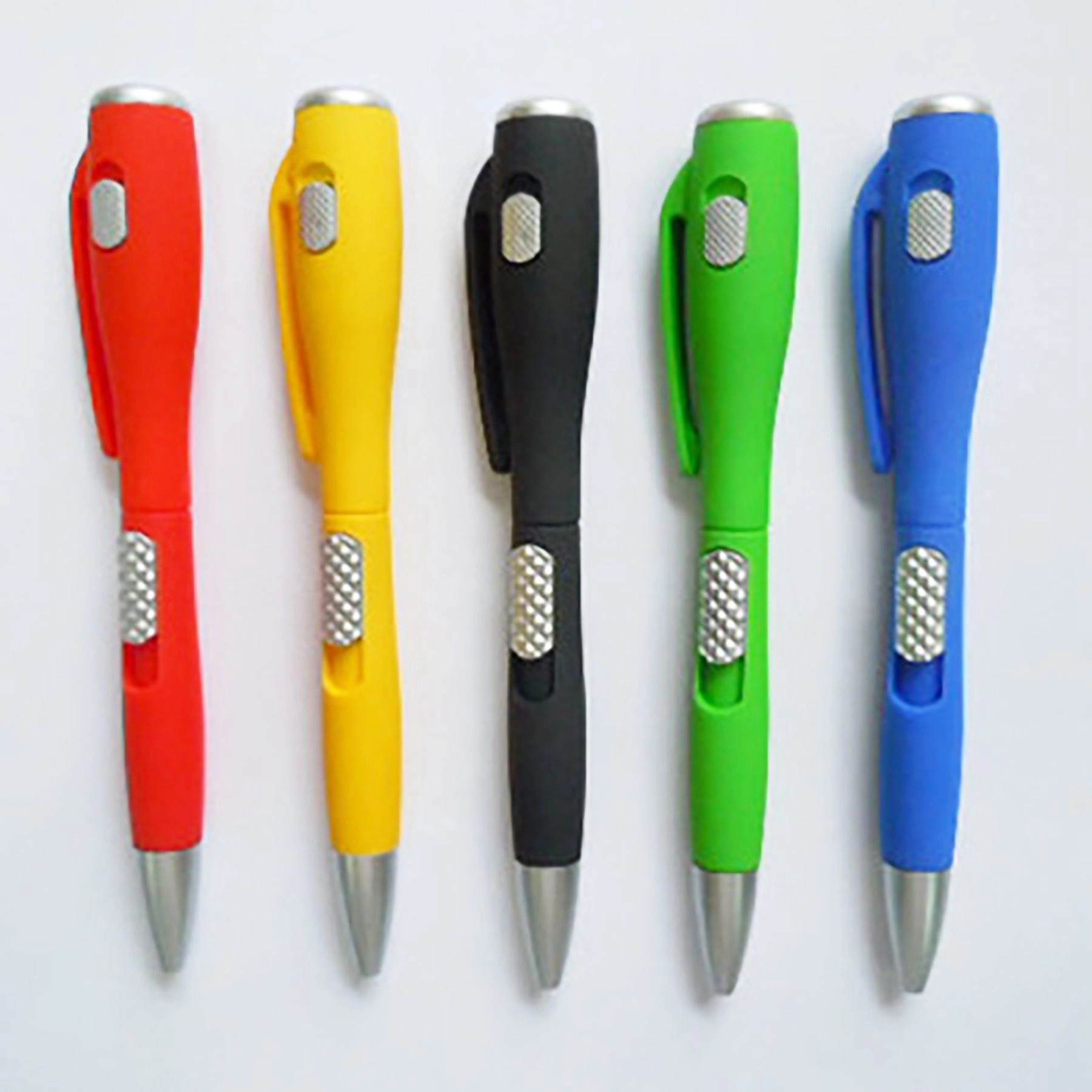 Flashlight Ballpoint Pen With LED Light 4