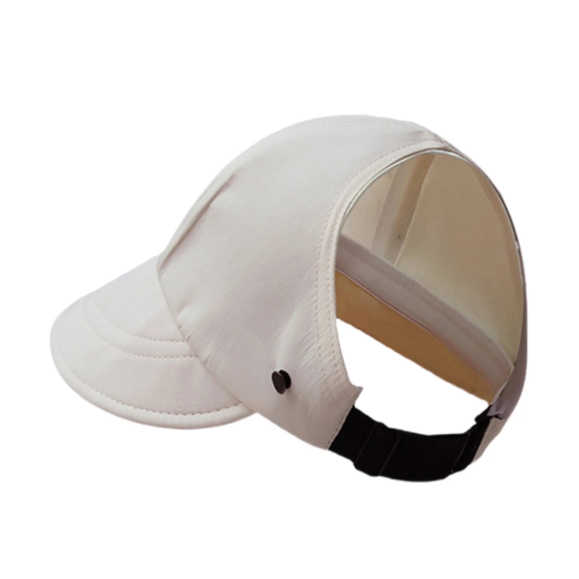 Women's Open Top Baseball Cap With Mask Holder 7