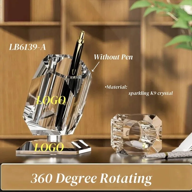 Rotating Crystal Pen Holder Wholesale 3