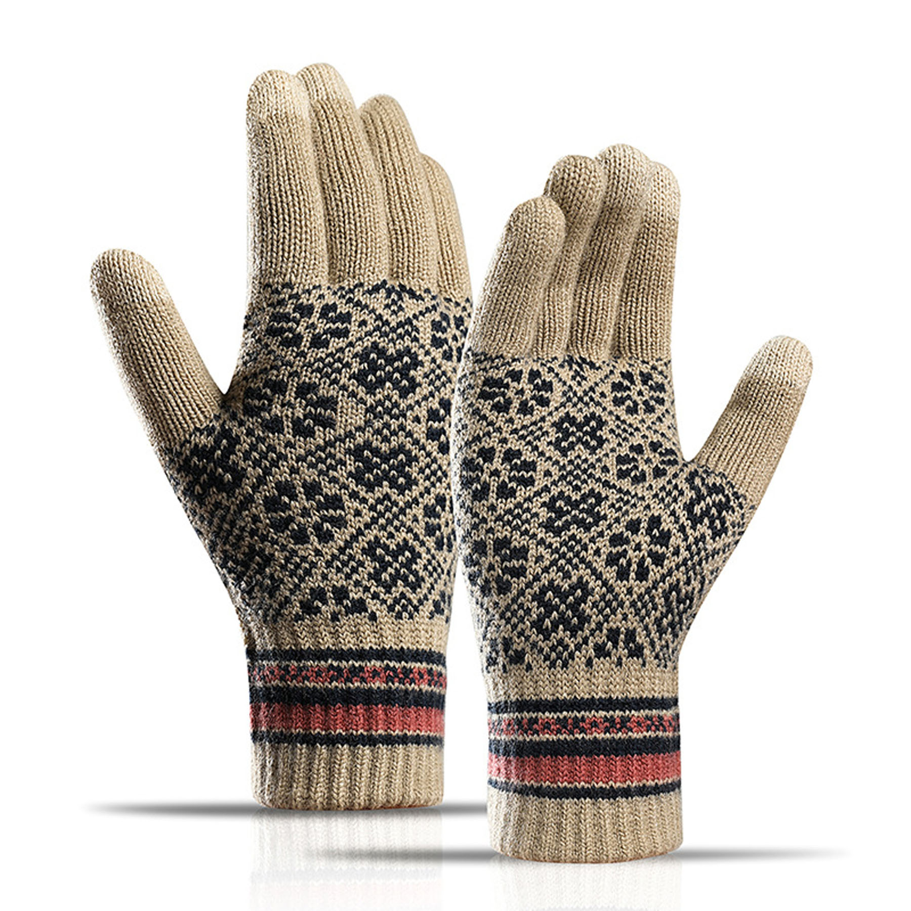 New Jacquard Touch Screen Gloves 3