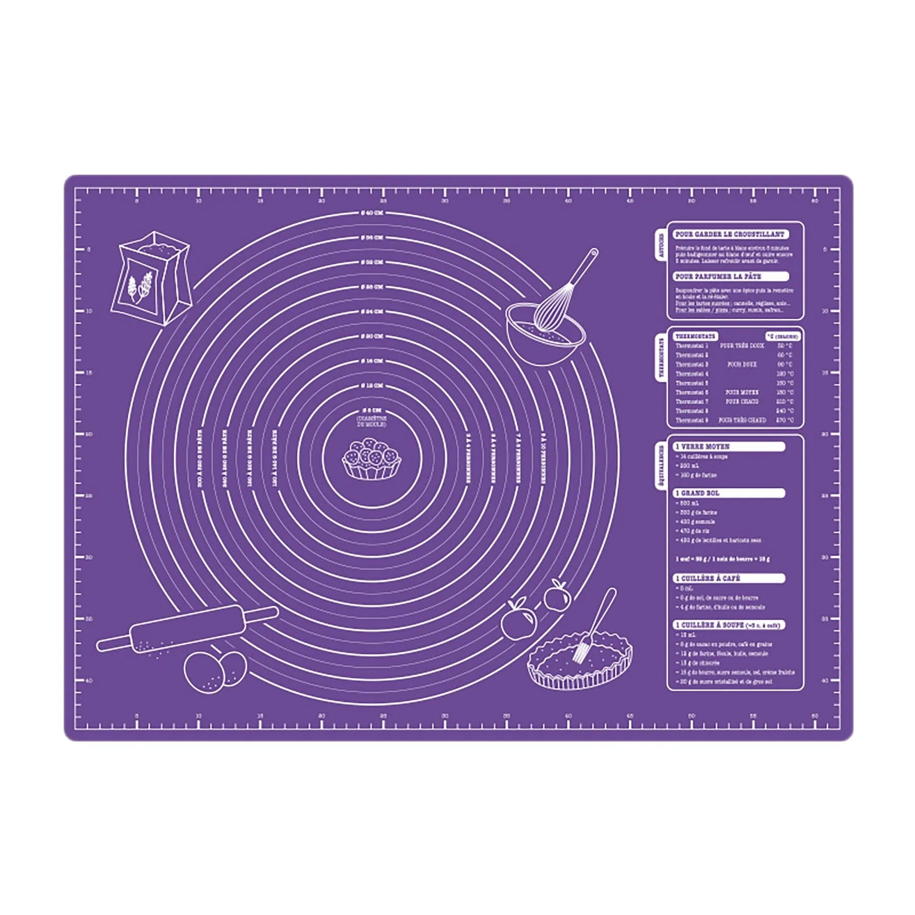 Silicone Baking Mat With Measurement 1