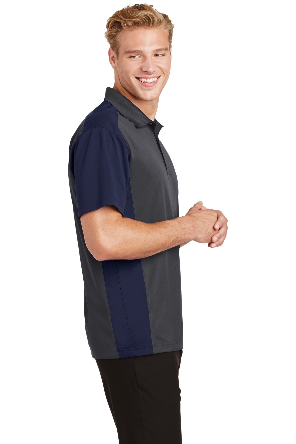 Sport-Tek Colorblock Micropique Sport-Wick Polo. ST652 27