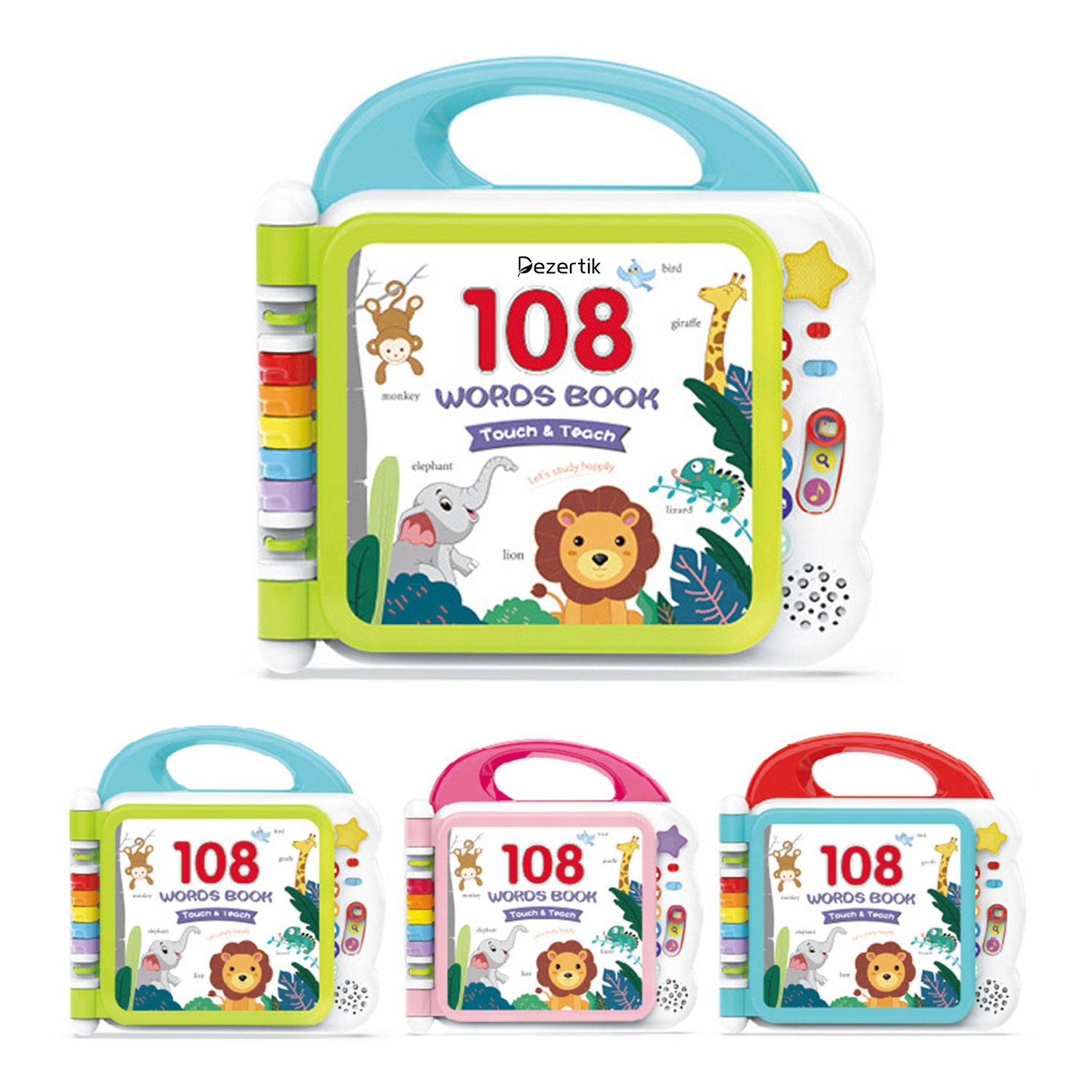 Animal 108-Word English Sound Book for Kids' Learning & Fun 5