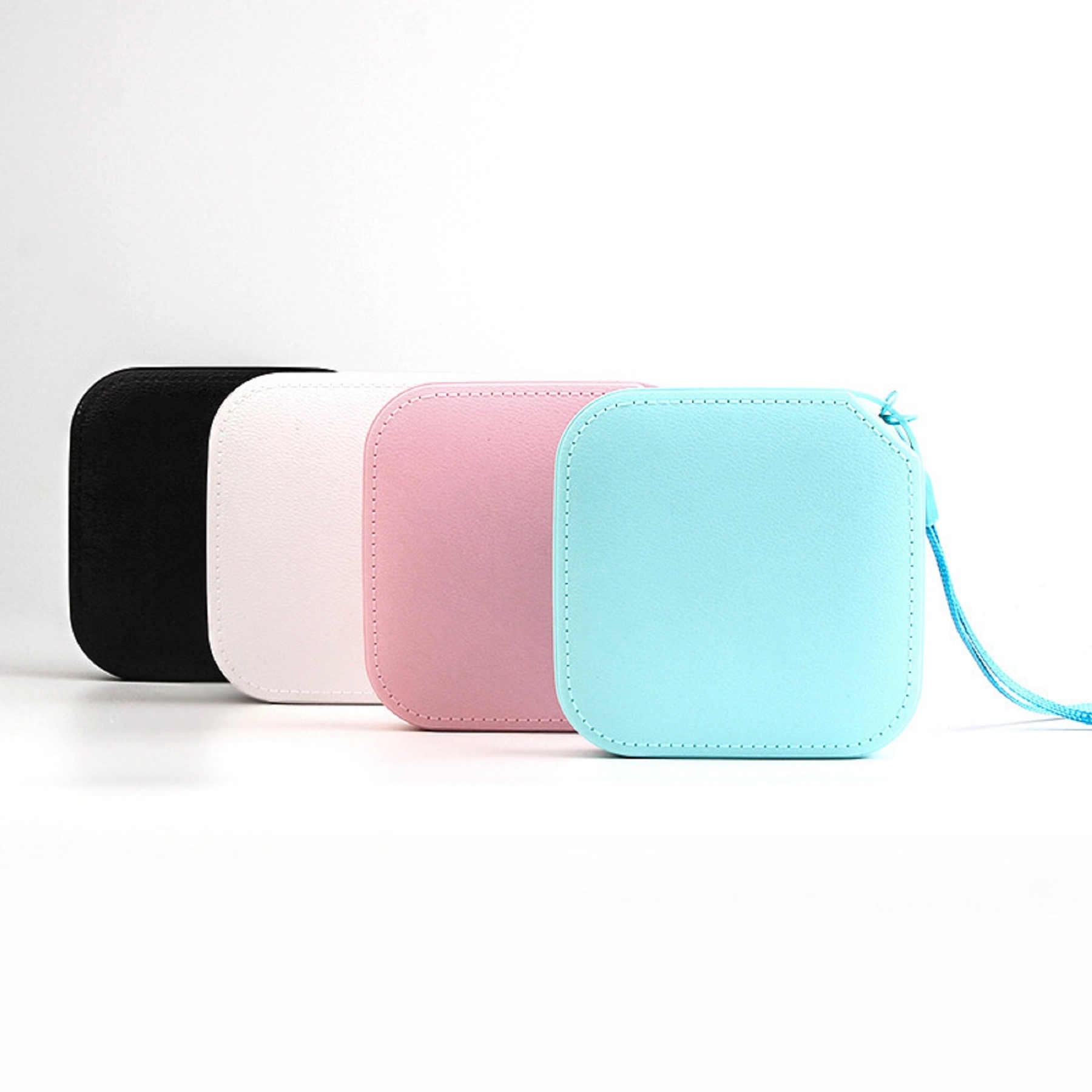 6000 mA Mini Leather Grain Power Bank 5