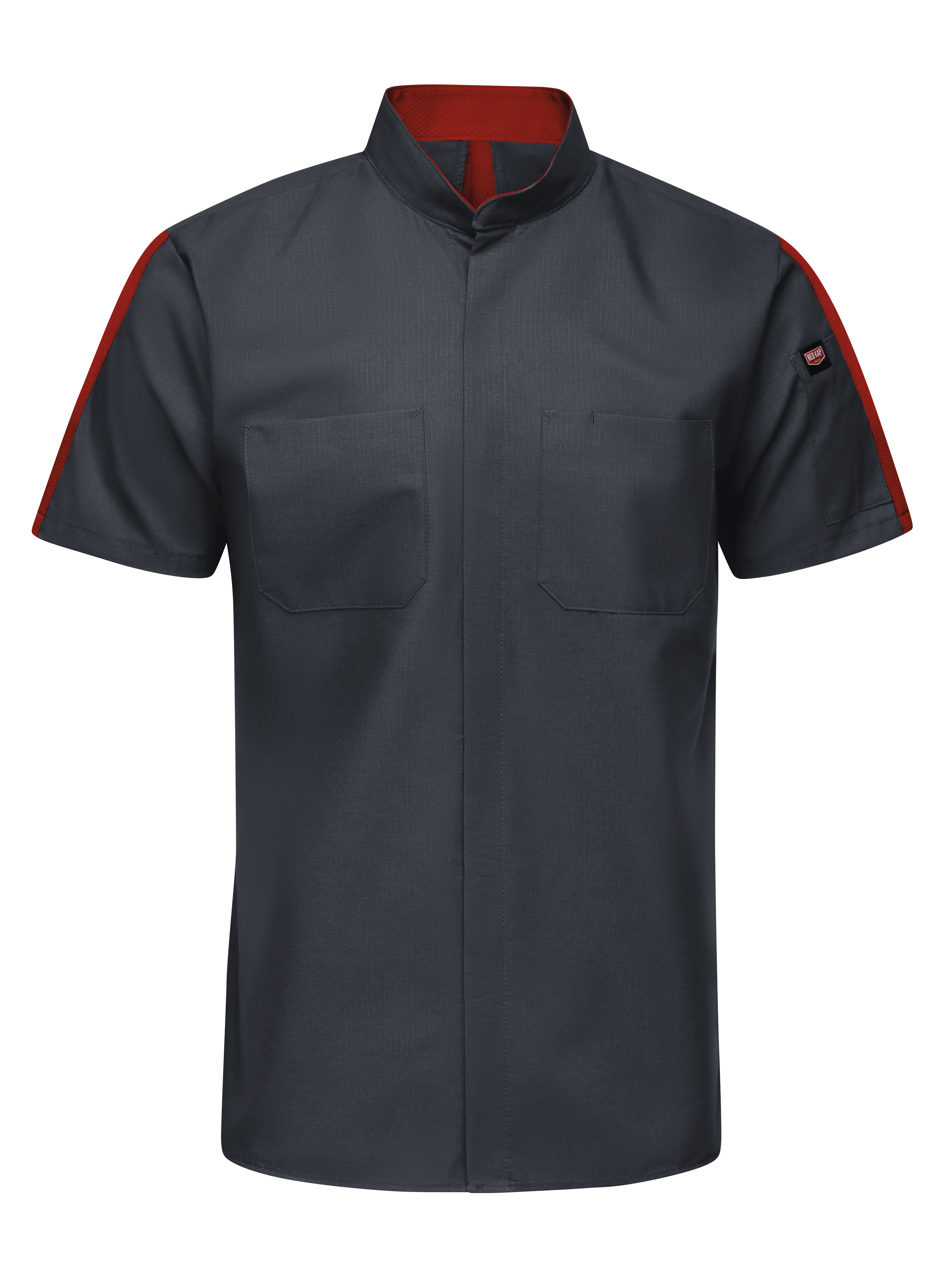 Red Kap® Men's Short Sleeve Two Tone Pro+ Work Shirt with OilBlok and MIMIX® 3