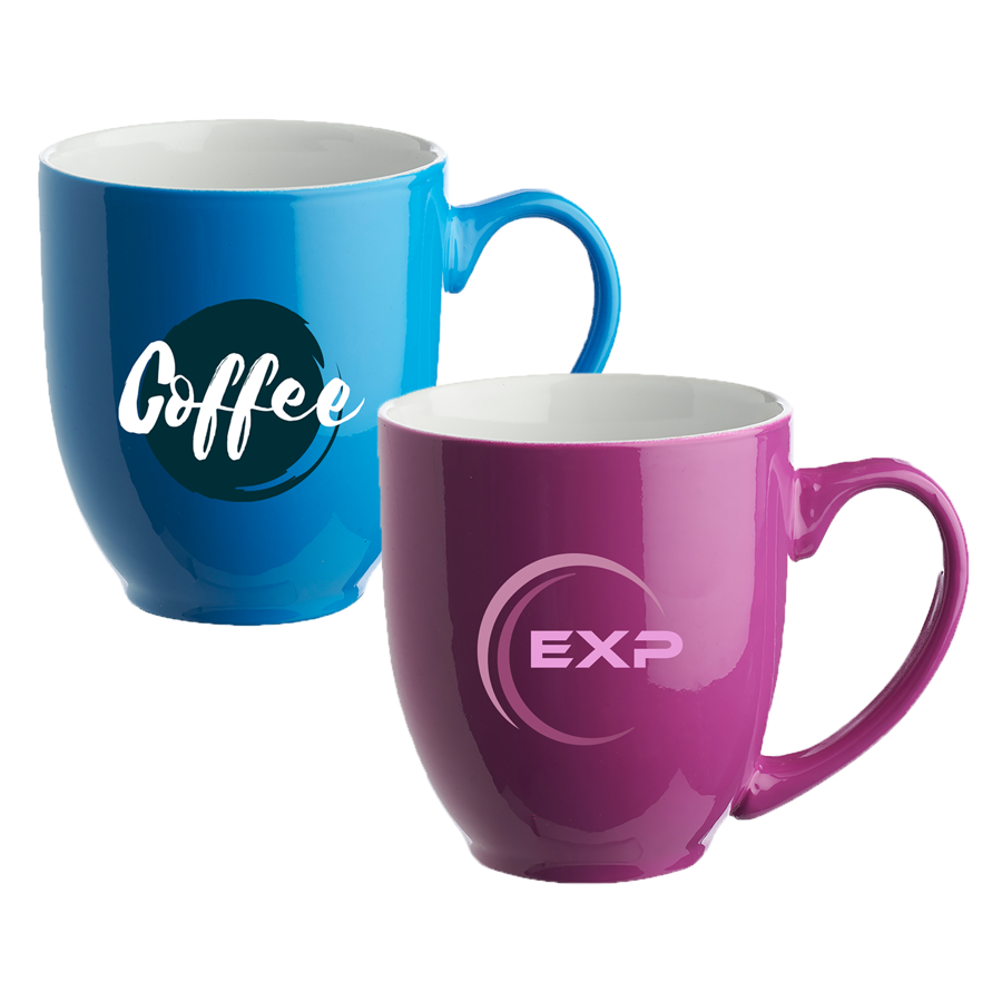 16 oz. Fluorescent Bistro Personalized Mug 9