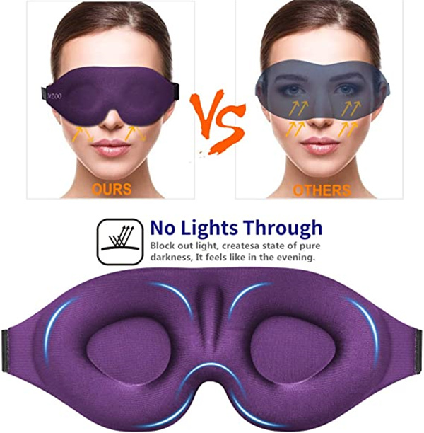 Sleep Eye 3D Contoured Cup Sleeping Mask & Blindfold 3
