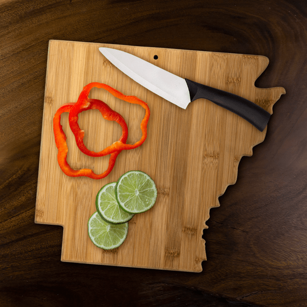 U.S. State Shaped Bamboo Cutting and Serving Boards 260