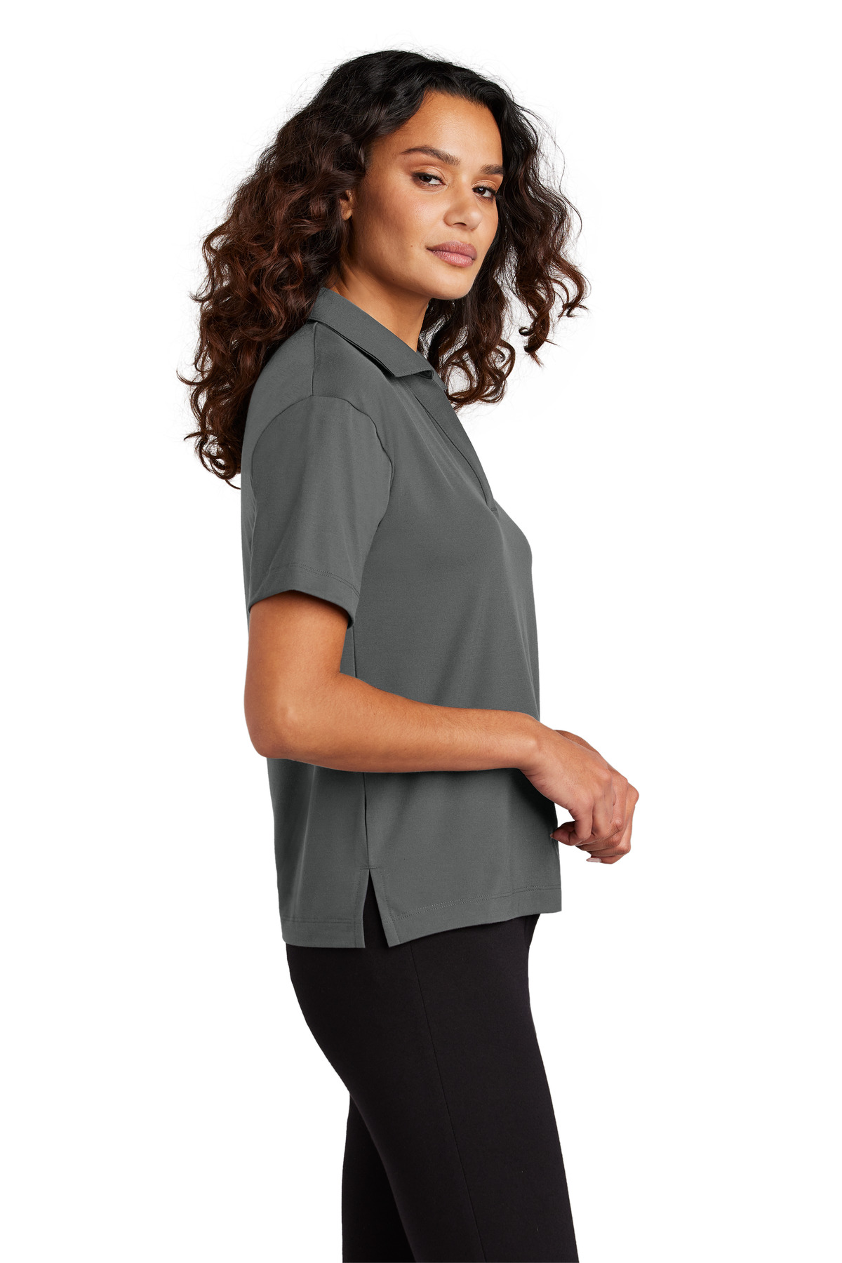 Mercer+Mettle Women's Stretch Jersey Polo MM1015 9