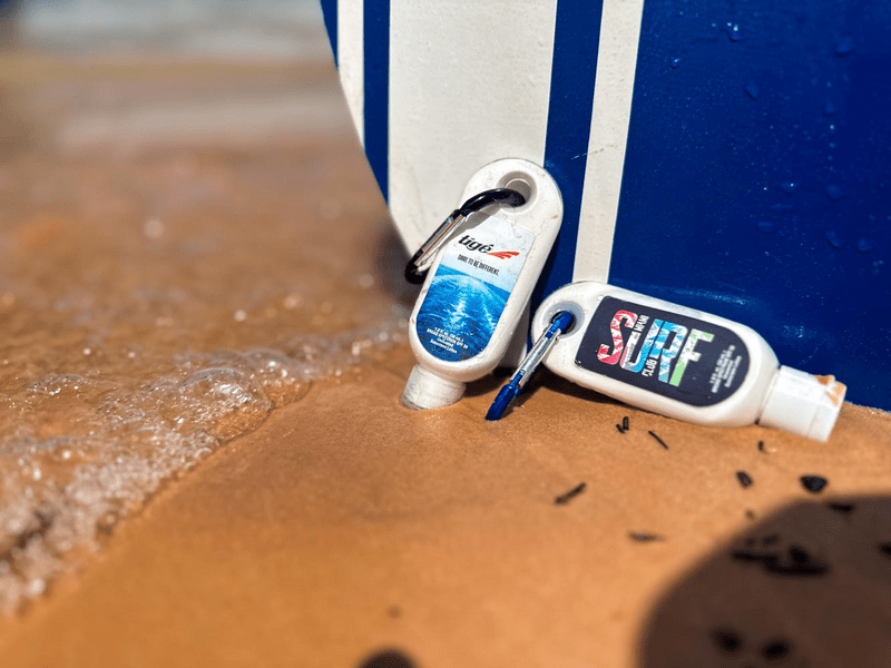 1.9 oz. SPF 30 Sunscreen in Clear Bottle with Carabiner 65